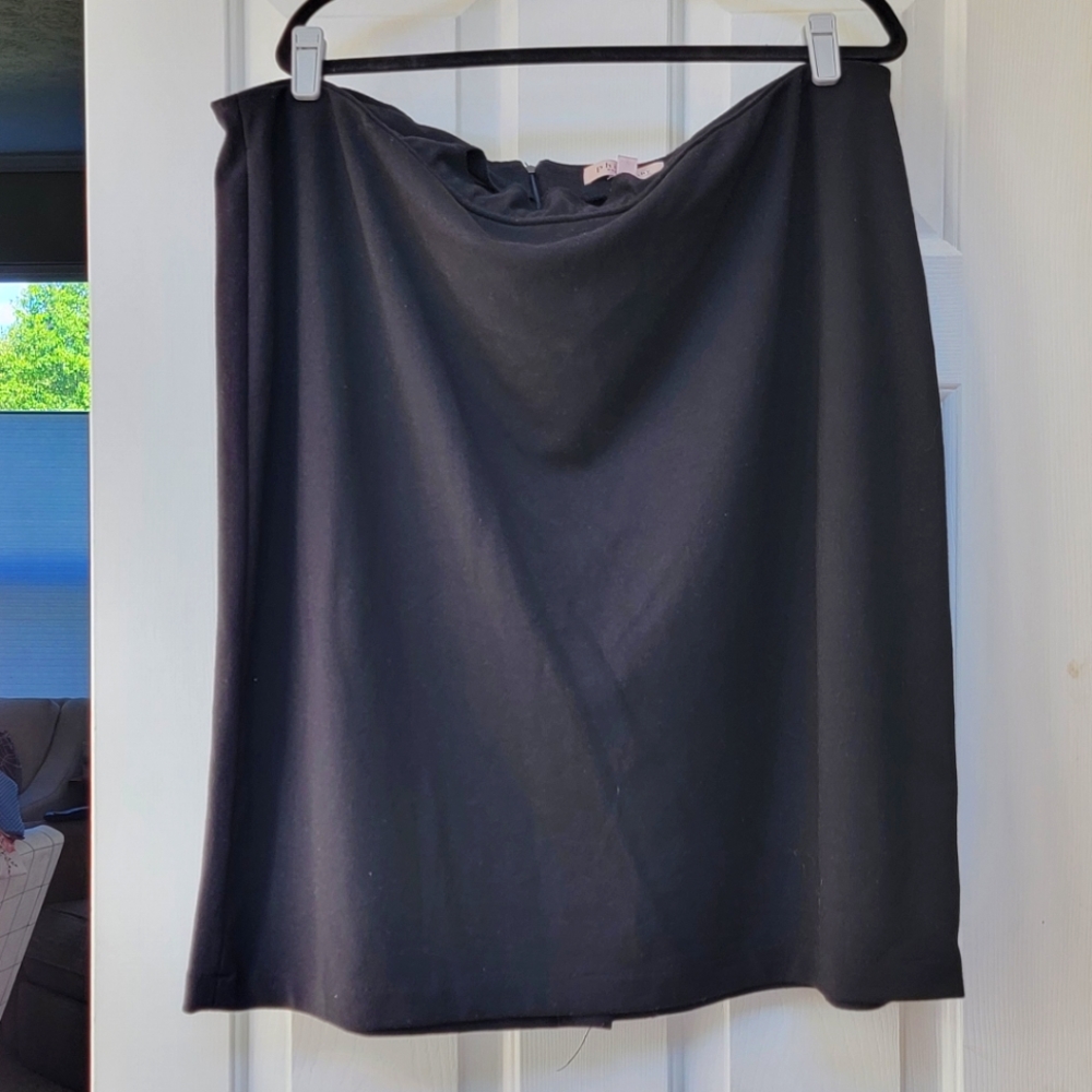Philosophy, Black, 24W, Pencil skirt